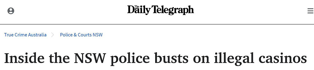 新州警方突袭悉尼华人区，捣毁地下赌场，非法移民当场被抓（组图） - 1