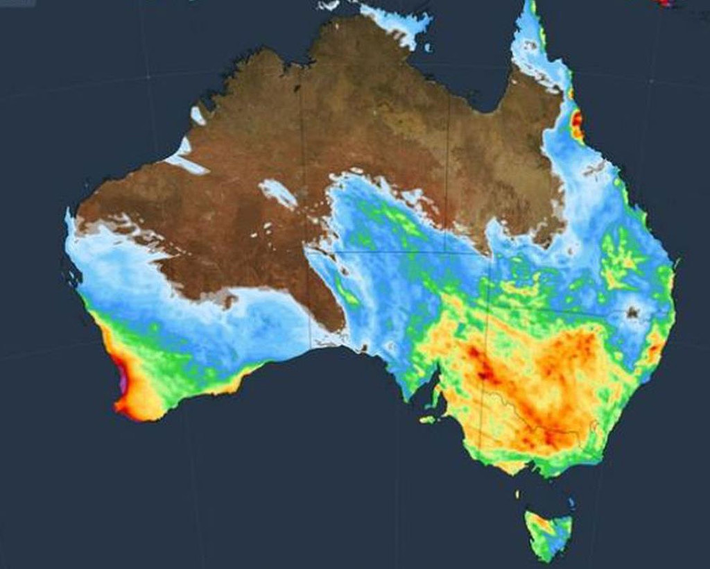 狂风暴雨来袭！澳洲东海岸将出现大范围降雨，新州多地或降下冰雹（组图） - 2