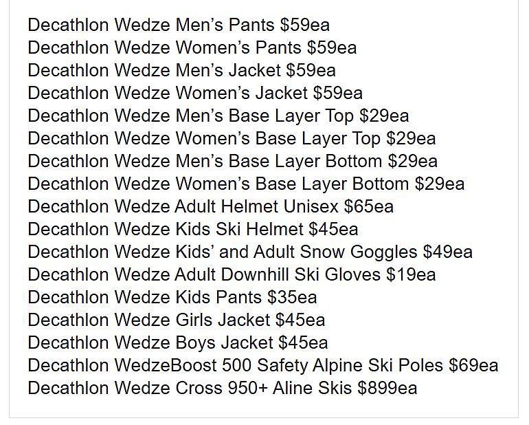 Coles滑雪用品在线促销，价格低至$19！“从头到脚全副武装”仅需$250（组图） - 6