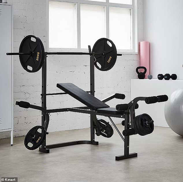 许多人的目标是建立一个家庭健身房，以便更方便地锻炼——凯马特的预算购买是购买健身器材的一站式商店