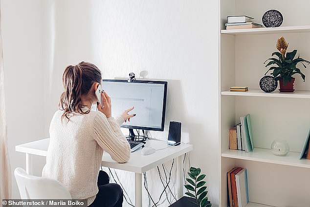 The email said 'significant numbers of people' who have chosen to work from home more than the company allows will be fired with the message to be considered a 'final warning'