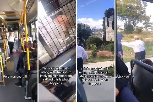“坐下、闭嘴，规矩点！”珀斯公交车司机推搡辱骂学生，全车学生都怒了（图片） - 3