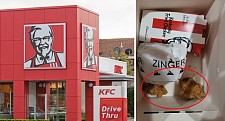 澳洲KFC炸鸡“缩水”引热议！网友：这是给蚂蚁吃的吗？（组图）