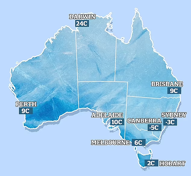 澳洲各地气温骤降，多地跌破零度！悉尼迎来25年最冷早晨（组图） - 2