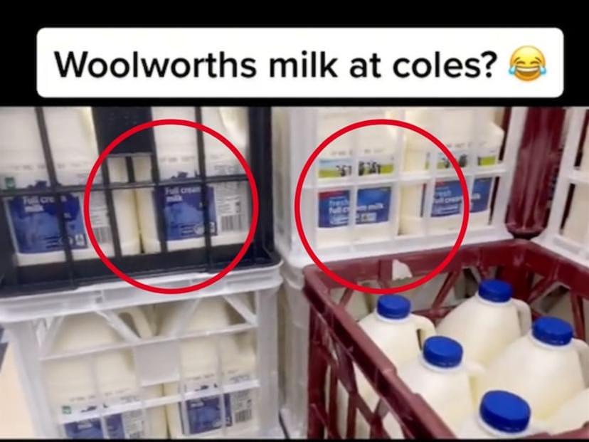 Coles商品用Woolies袋子装？网友揭竟然源自同一工厂，连牛奶也混淆了（组图） - 4