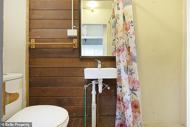 麦克奎恩女士在虚拟检查中指出，小浴室与主空间相连，构成了公寓仅有的两个房间