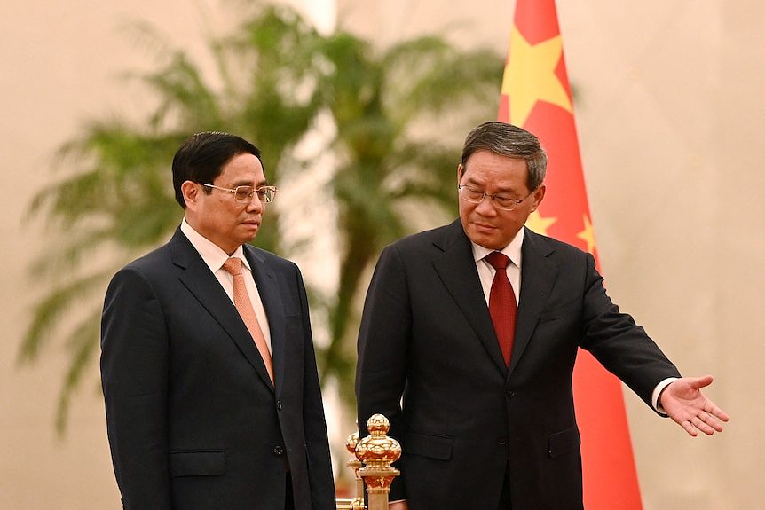 越南总理范明政周日抵达北京，展开四天访问。