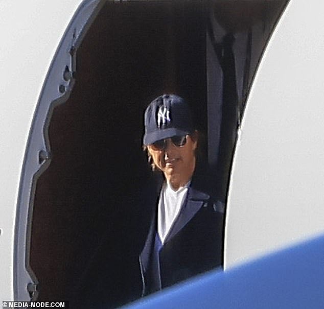 Tom Cruise (pictured) arrived in Sydney on Saturday ahead of the Australian premiere of his new movie Mission Impossible: Dead Reckoning