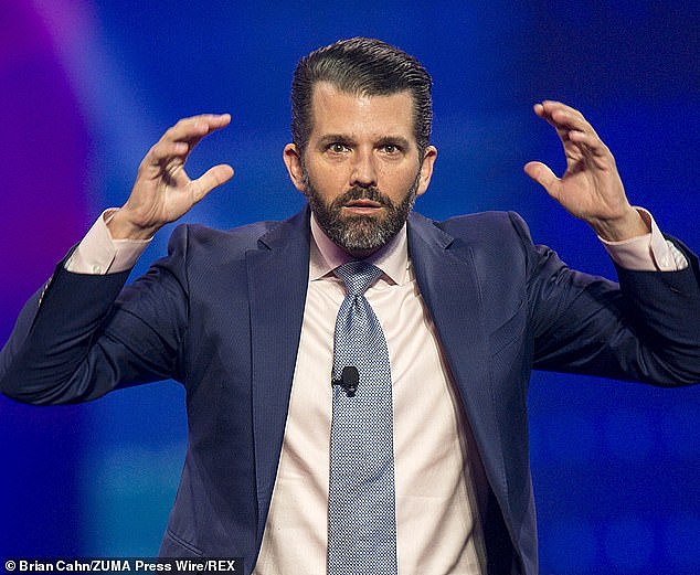 Trump Jr. was due to travel to Sydney, Brisbane and Melbourne in July to discuss 'the disease of woke identity politics and cancel culture'