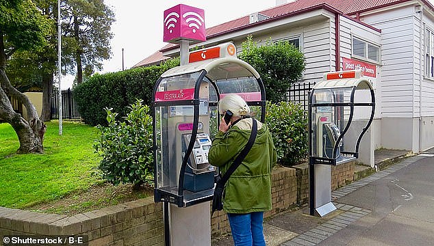 Millions of more calls are being made every year on Telstra's payphone network as those in vulnerable circumstances grow more reliant on the free phone calls and wi-fi (stock image)