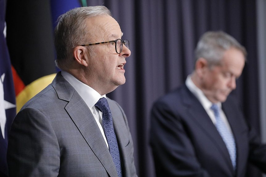 Prime Minister Anthony Albanese and Government Services Minister Bill Shorten addressed the findings of the Robodebt report.