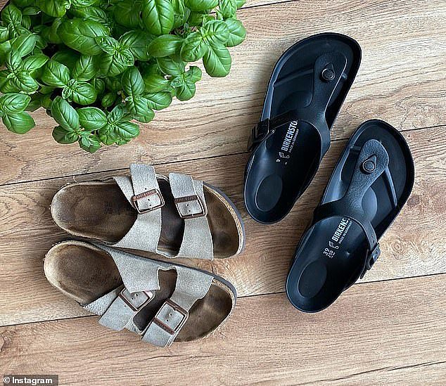 Now customers can get their hands on the Arizona Birkenstock (left) for $99 on Catch