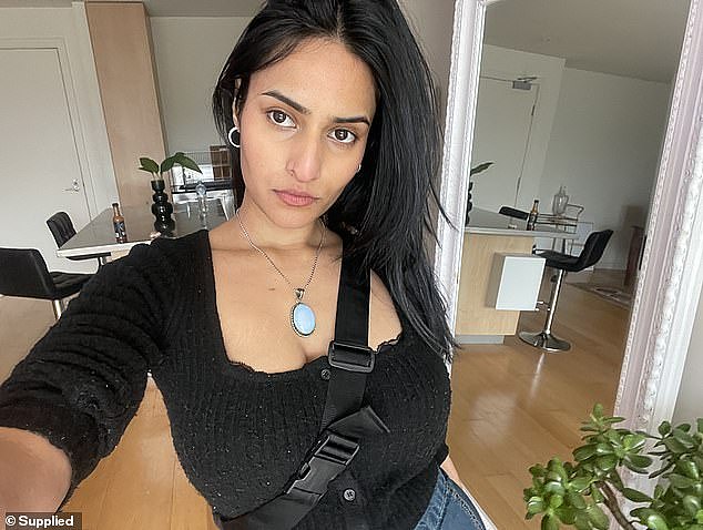 Melbourne woman Rhea Ribello (pictured) told Daily Mail Australia she and her housemate rent out the car space attached to their South Yarra apartment