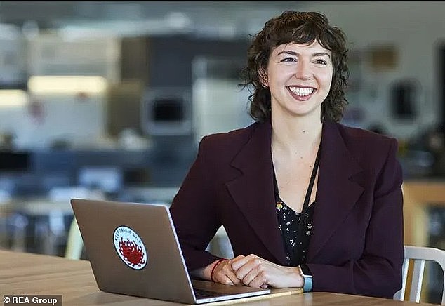 Community Manager at Flatmate.com.au Claudia Conley (pictured) told Daily Mail Australia more homeowners are renting out spare rooms to help take alleviate rising loan repayments
