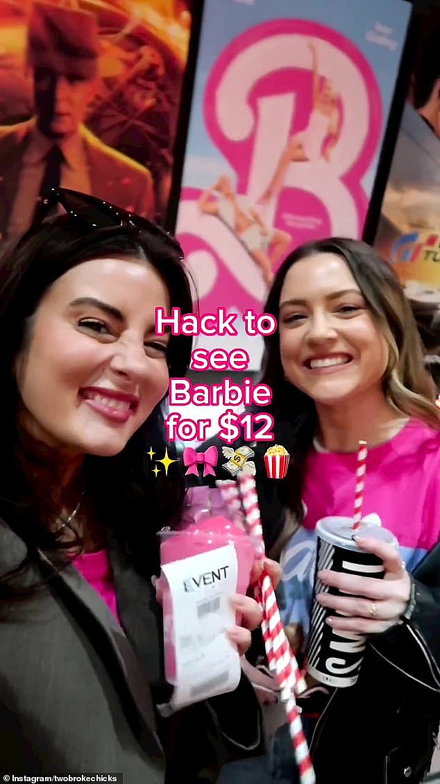 Alex and Sally, hosts of the Two Broke Chicks podcast, revealed that using the ShopBack app can get you a 50 per cent discount off Event Cinemas tickets