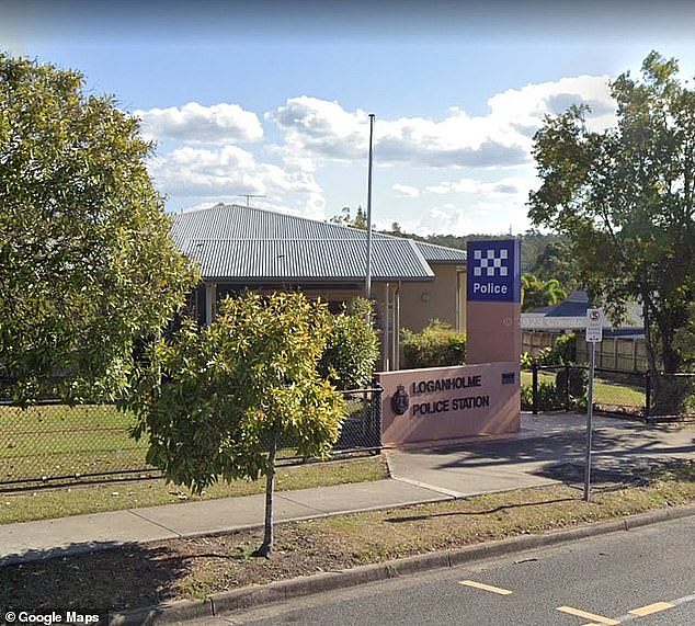A female police officer suddenly died while on the job at Loganholme's Police Station, south-east of Brisbane , when the incident occurred in the middle of the day on Thursday