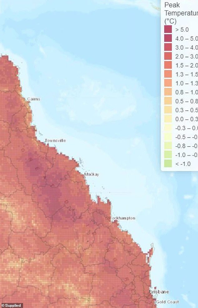 New climate modelling warns the frequency and intensity of heatwaves will increase across Queensland with heatwaves to last up to 30 extra days in Cairns
