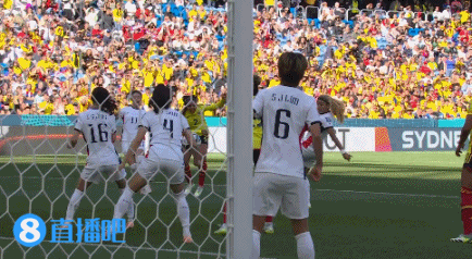 女足世界杯，哥伦比亚2-0韩国，琳达-凯塞多一条龙尹英契黄油手送礼（组图） - 3