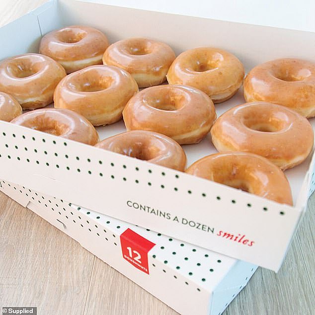 Krispy Kreme are giving away free doughnuts this weekend - and all you have to do is take a friend in store