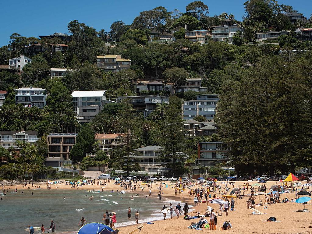 The Northern Beaches recorded strong growth over six months with top suburbs including Fairlight, Manly, Collaroy Plateau and Narraweena. Picture: Julian Andrews