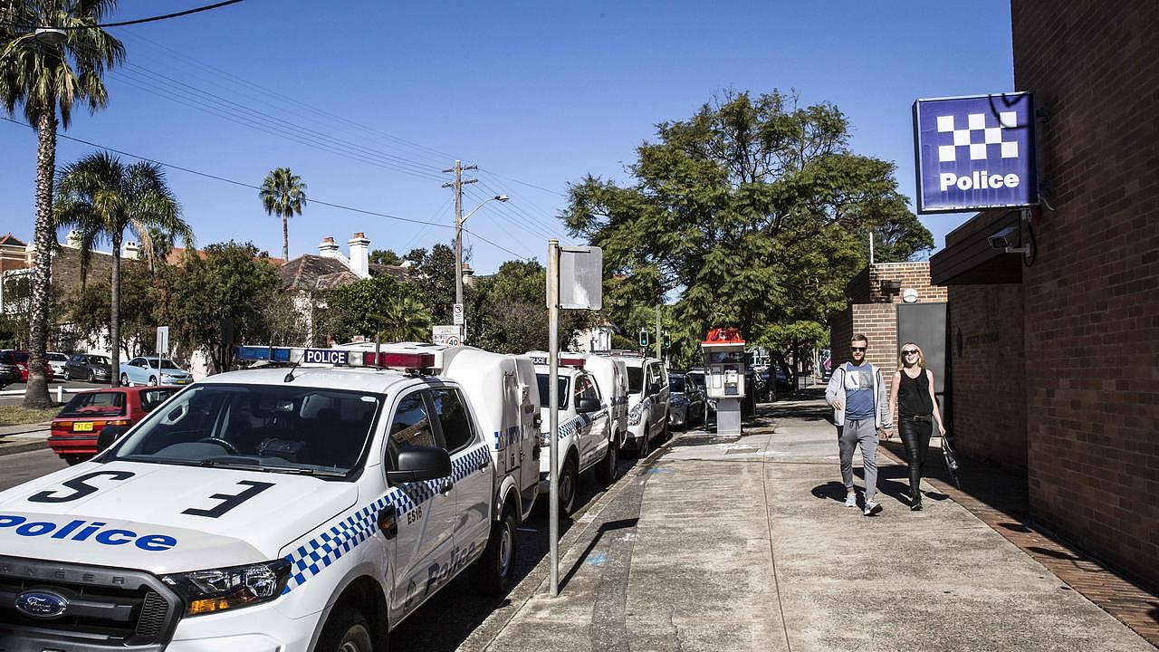 Many of the offences occurred while Gwynne was working at Sydney’s Waverley police station. Picture: Damian Shaw
