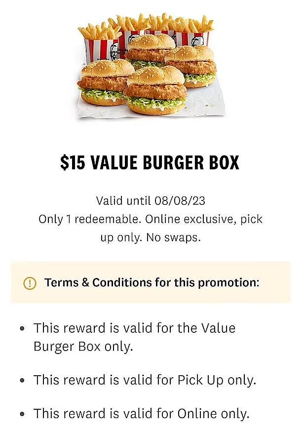 澳KFC推全新家庭套餐！4个汉堡和4份薯条只要$15，限时上架，速冲（组图） - 2