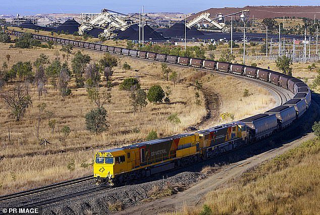 Locomotive freight company Aurizon is offering to train new coal locomotive (above) drivers in at a variety of locations in Queensland