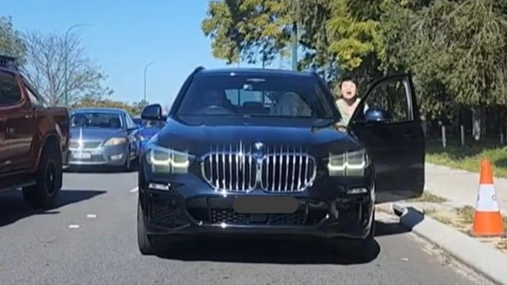 澳洲又一起路怒事件！女子下车怒骂L牌司机，抓起路边交通锥扔向对方（视频/组图） - 3