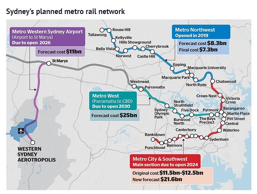 悉尼地铁市区&西南线有望明年4月通车！连接Chatswood及CBD（组图） - 4
