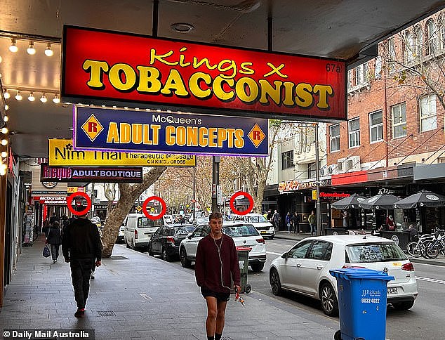 Smaller stores have opened up in recent years as previous shops shut down due to less foot traffic while older stores such as Kings X Tobacconist (pictured) have survived since 2007