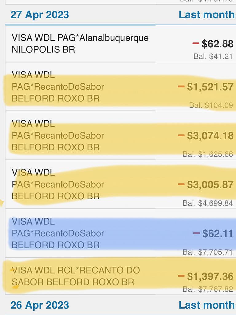 An Aussie man has issued a warning after losing $10,000 while he was in Brazil, and he wstill has no idea how it happened.
