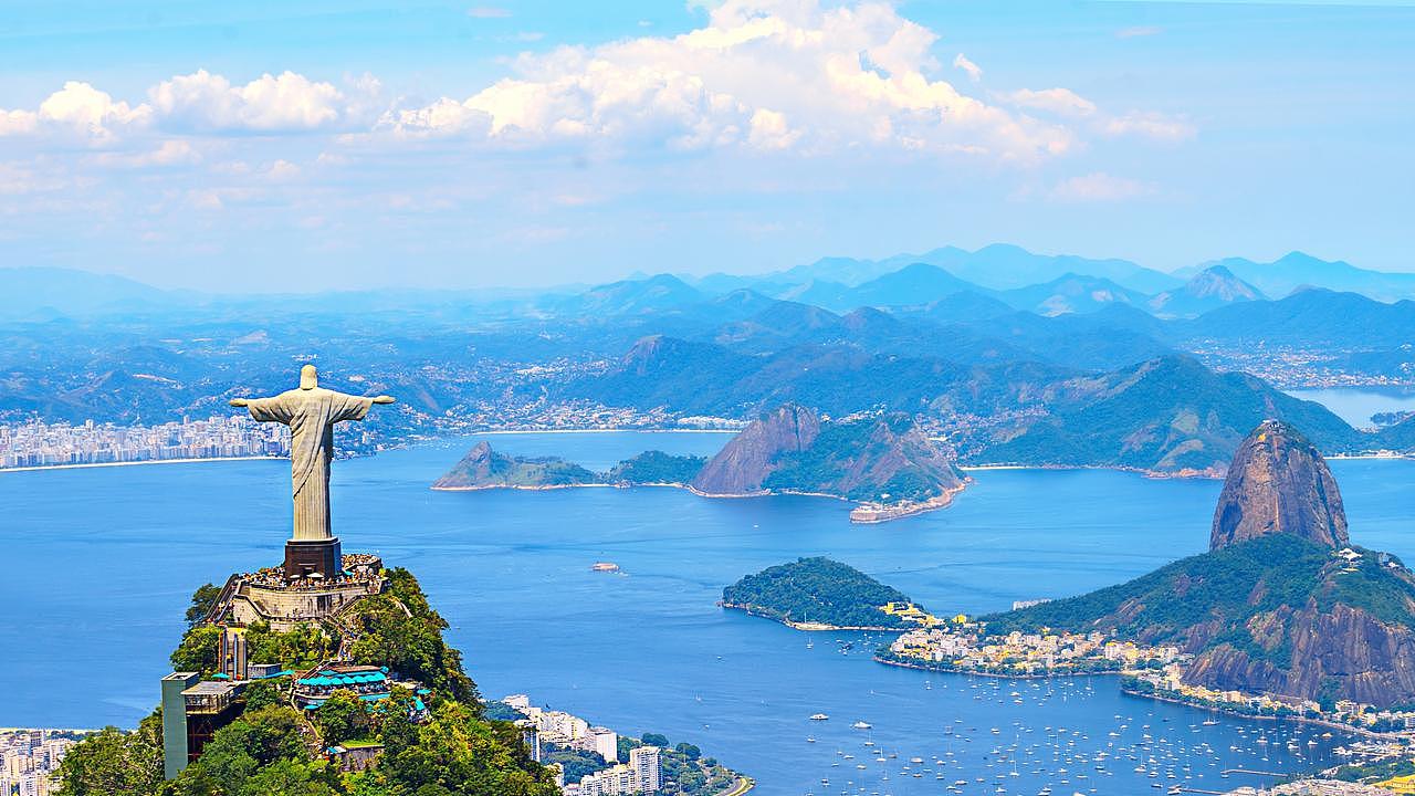 Aerial view of Rio de Janeiro with Christ Redeemer and Corcovado Mountain. Picture: Supplied by Oceania