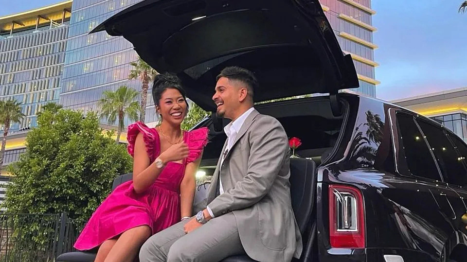 Glamour couple Cynthia Lu and Yusuf Khan founded Modco Residential, which was ruled the subject of a wind-up order on Tuesday. Picture: Instagram