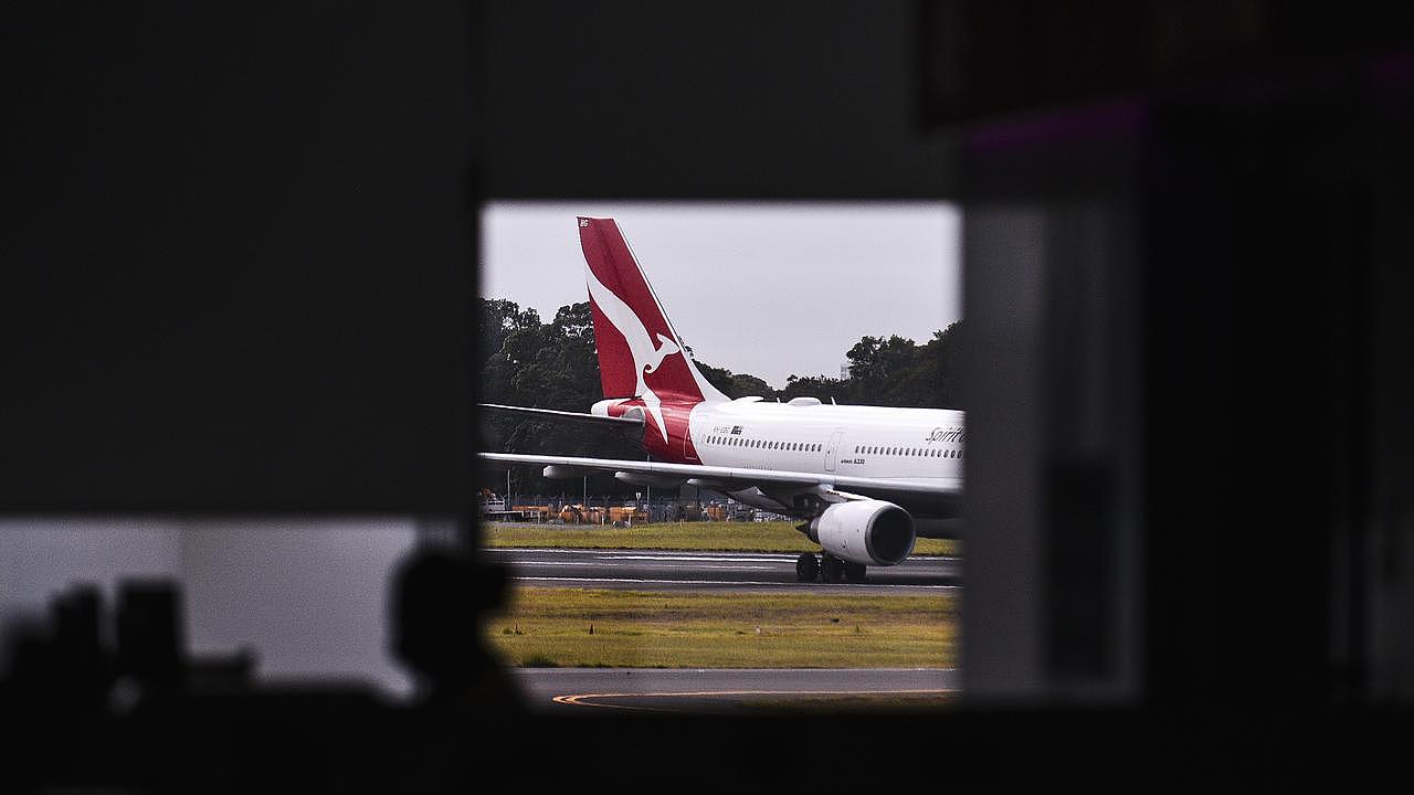 Slot hoarding allegations came after Qantas customers launched a multi million-dollar lawsuit against the airline this week. Picture: NCA NewsWire/Flavio Brancaleone
