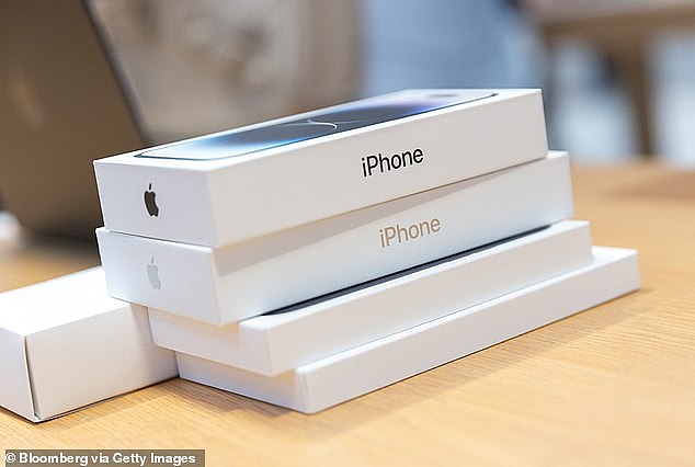 Apple's iPhone 14 Pro Max 1TB (pictured in Apple's New York store after the September 2022 launch) starts from A$1,899