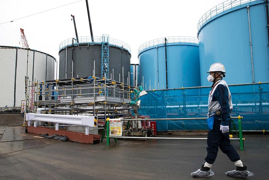 福岛核电站污水储罐