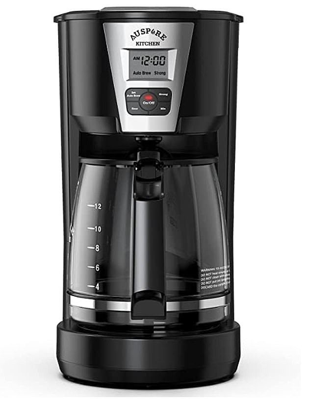 This programmable coffee maker has a brew strength option that allows you to make coffee flavours suitable to any preference