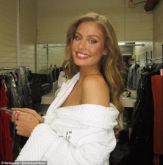 Moraya Wilson (pictured), 21, who was crowned Miss Universe Australia on Friday night, is the eldest daughter of bankrupt property developers Anton and Melinda Wilson