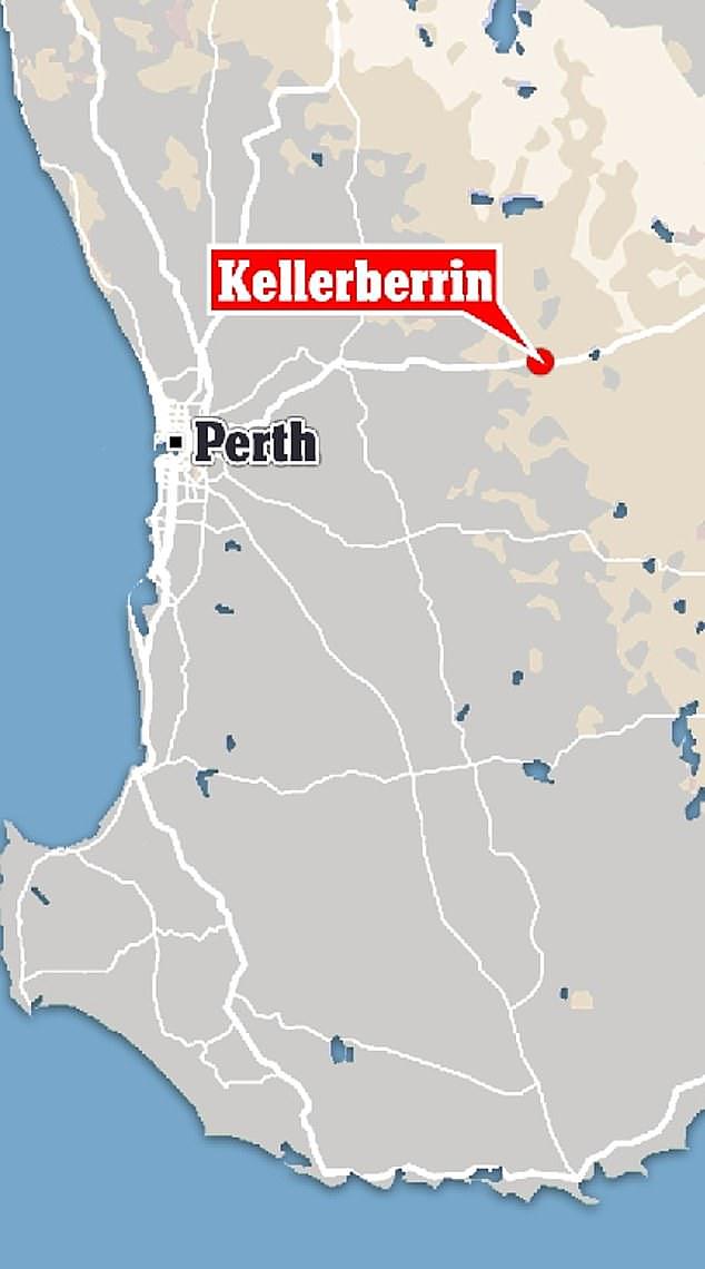 The residents of Kellerberrin, 200km east of Perth , have been told by police to stay indoors after gunshots were fired at a grain silo in the area about 8.40am on Thursday