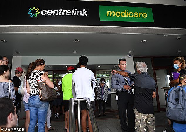 More than 5.5million Aussies on Centrelink and pensions are set to receive a pay boost due to indexation and government relief (stock image)