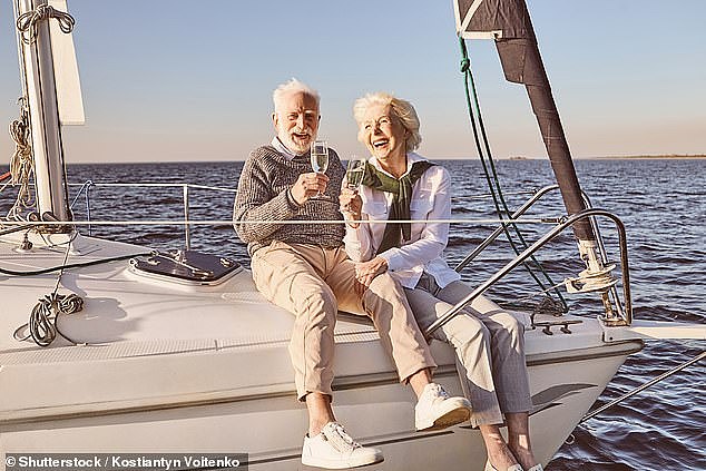 The Association of Superannuation Funds of Australia has told the aged care taskforce ring fencing super would deprive the elderly of funds for an unexpected event (pictured is a stock image of baby boomers enjoying life)