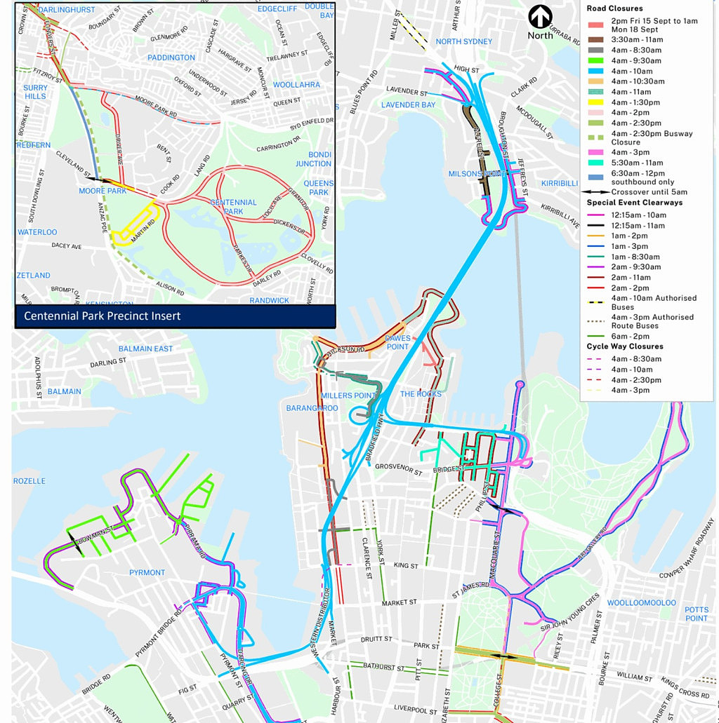 悉尼马拉松周日开跑！海港大桥及CBD多条道路封闭，司机注意绕行（组图） - 3