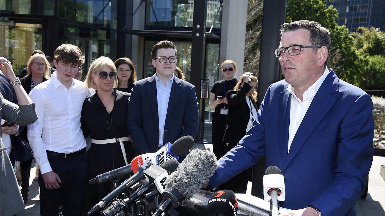 Mr Andrews resigned as Victorian Premier on Tuesday. Picture: NCA NewsWire / Andrew Henshaw