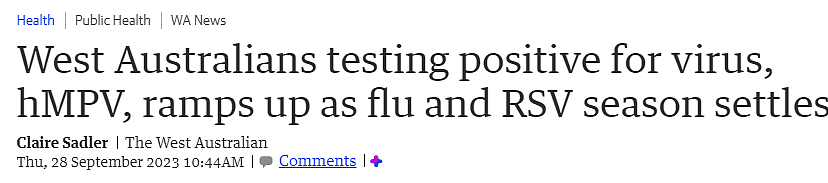 西澳遭神秘病毒蔓延，卫生部发出提醒：这样做可有效预防（图） - 1