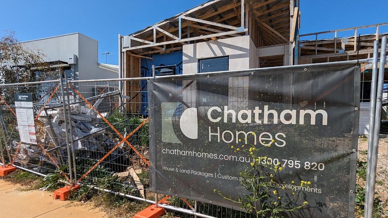 Chatham Homes has gone into liquidation. Picture: Supplied/news.com.au