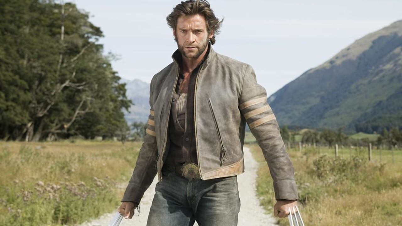 Actor Hugh Jackman in a scene from the 2009 film X-Men Origins: Wolverine.