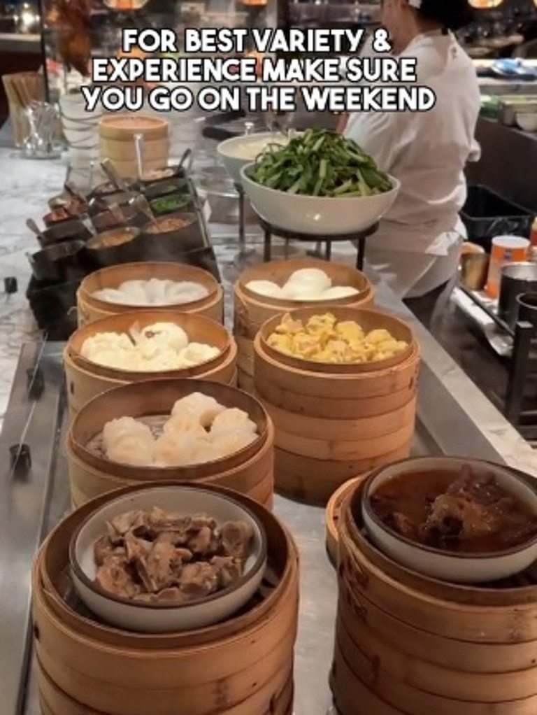 But there’s also Chinese, Japanese, Indian and Italian cuisines. Picture: TikTok/Adrianwidjy