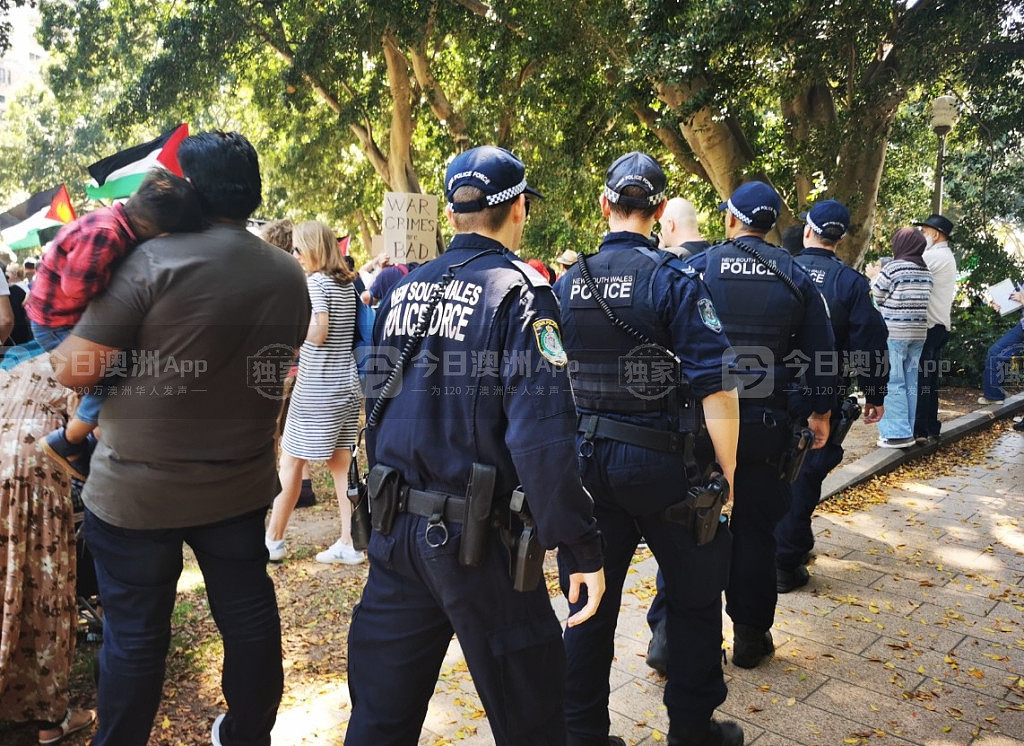 现场直击！悉尼墨尔本爆发反战示威，上千警员出动！华人：盼战争早日结束（视频/组图） - 17