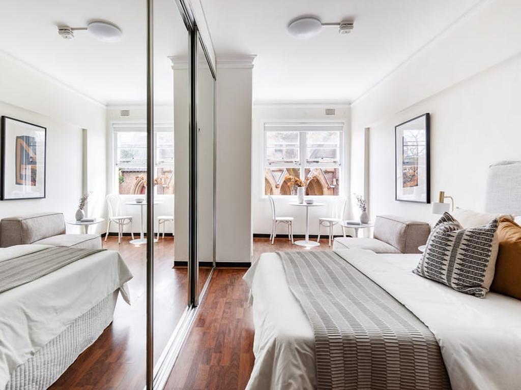 The building has two shared bathrooms on each floor for its inhabitants. Picture: real estate.com.au (Ray White – Elizabeth Bay)