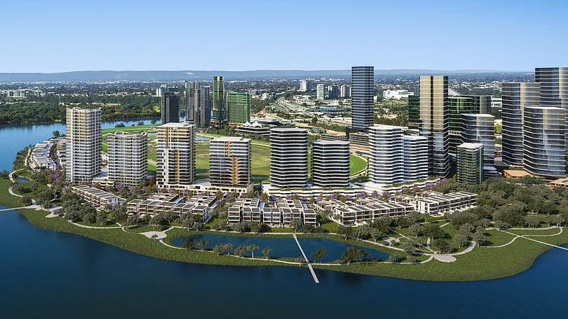 Burswood Point plans by Golden Sedayu.